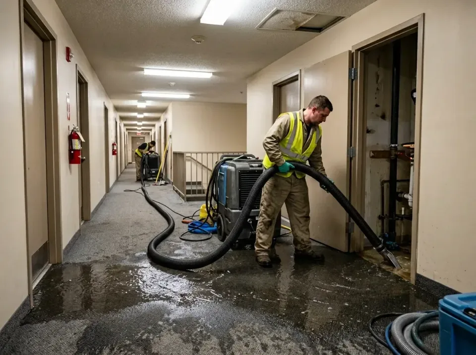 multi-unit-apartment-hallway-f-005 — frequently asked questions, Emergency Burst Pipe Water Extraction & Removal in Dubuque,…